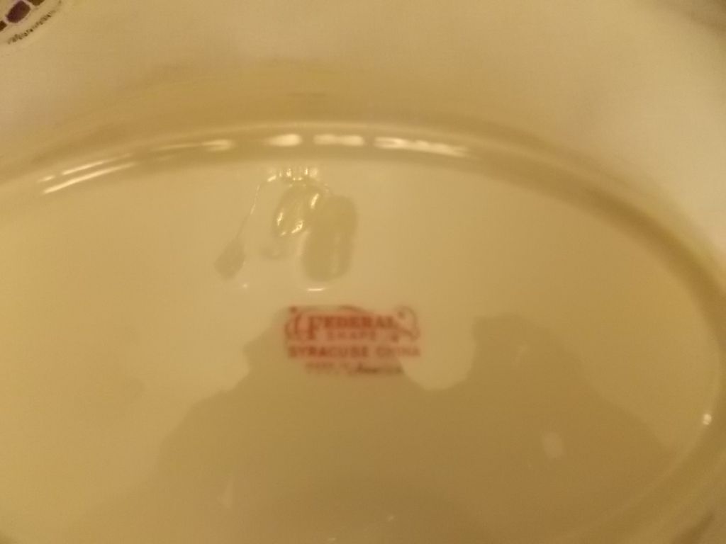 Vintage Syracuse Victoria Pattern China-2 Serving Bowls Vintage Syracuse Victoria Pattern China-2 Serving Bowls