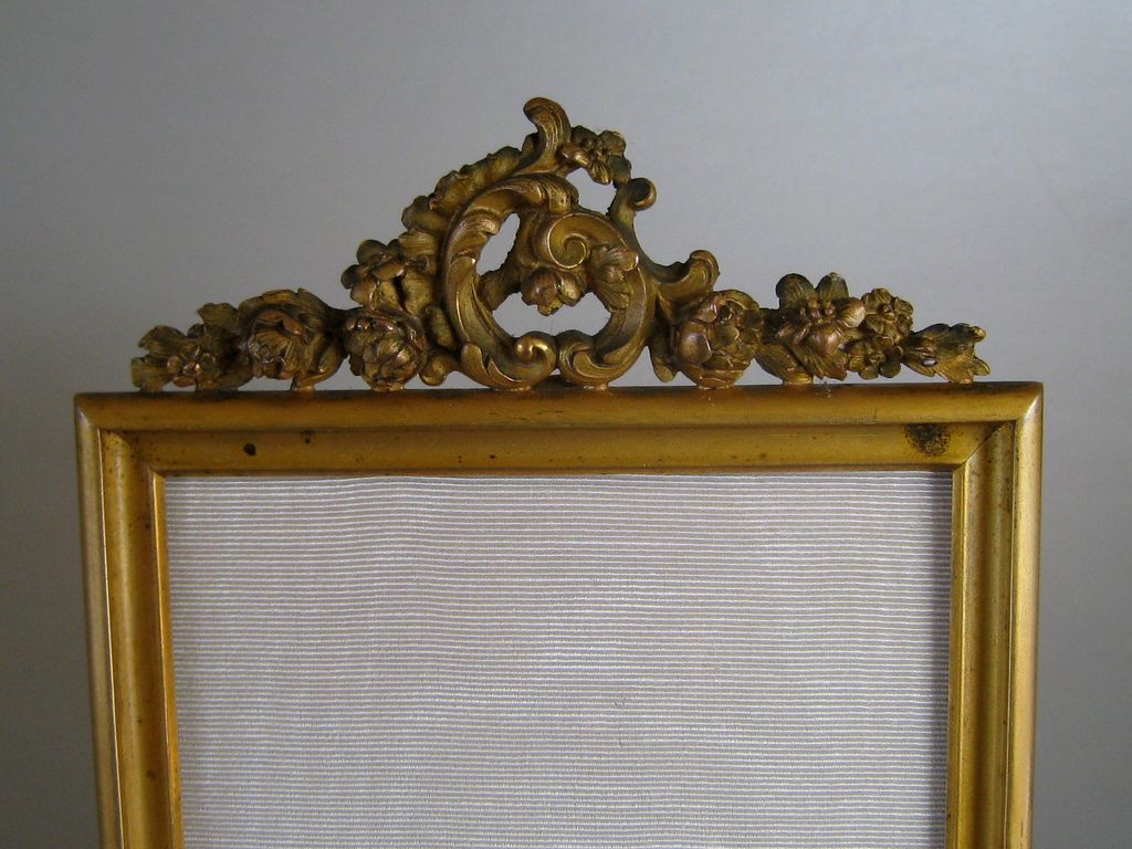 Antique Gilt Bronze Picture Frame c1870 ~ Rococo Antique Gilt Bronze Picture Frame c1870 ~ Rococo