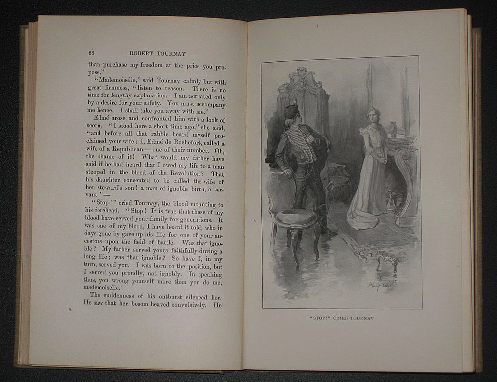 Antique Copy of Historical Novel Robert Tournay by William Sage Antique Copy of Historical Novel Robert Tournay by William Sage