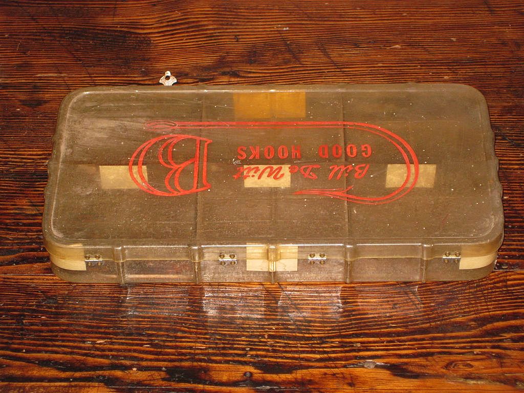 Original Bill DeWitt Good Hooks Display Box Original Bill DeWitt Good Hooks Display Box