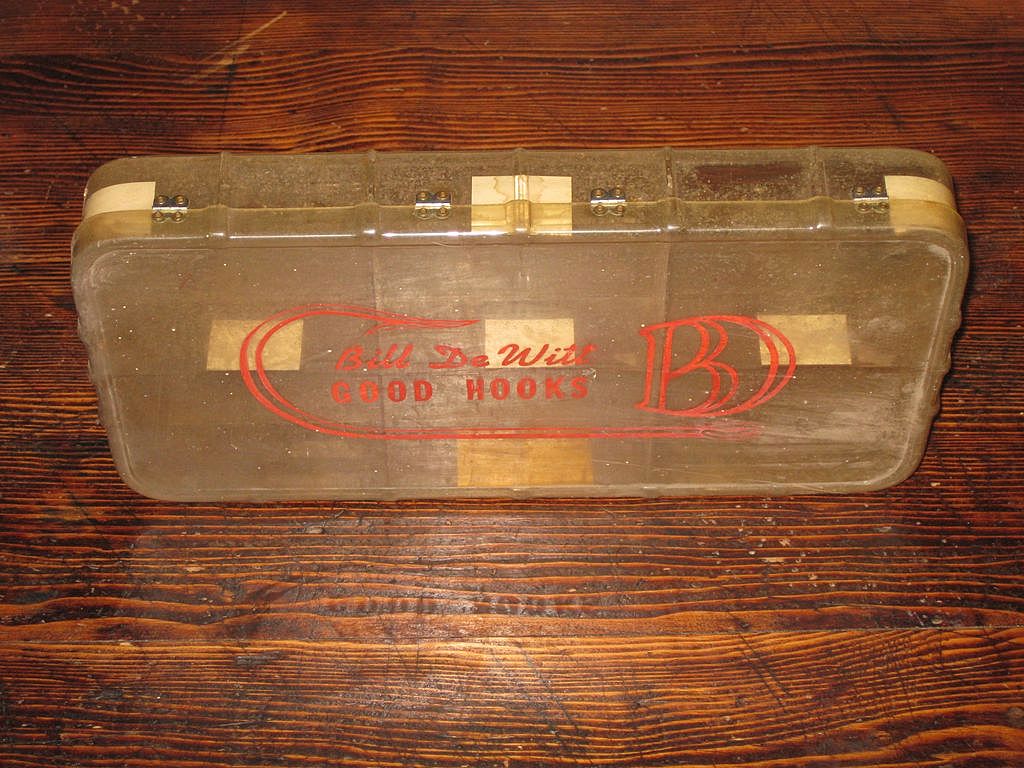 Original Bill DeWitt Good Hooks Display Box Original Bill DeWitt Good Hooks Display Box