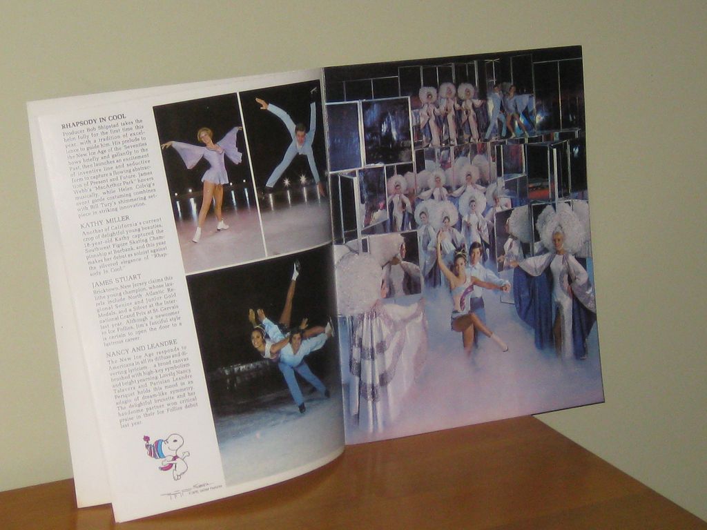 Ice Follies Program from 1971 Featuring Peggy Fleming Ice Follies Program from 1971 Featuring Peggy Fleming