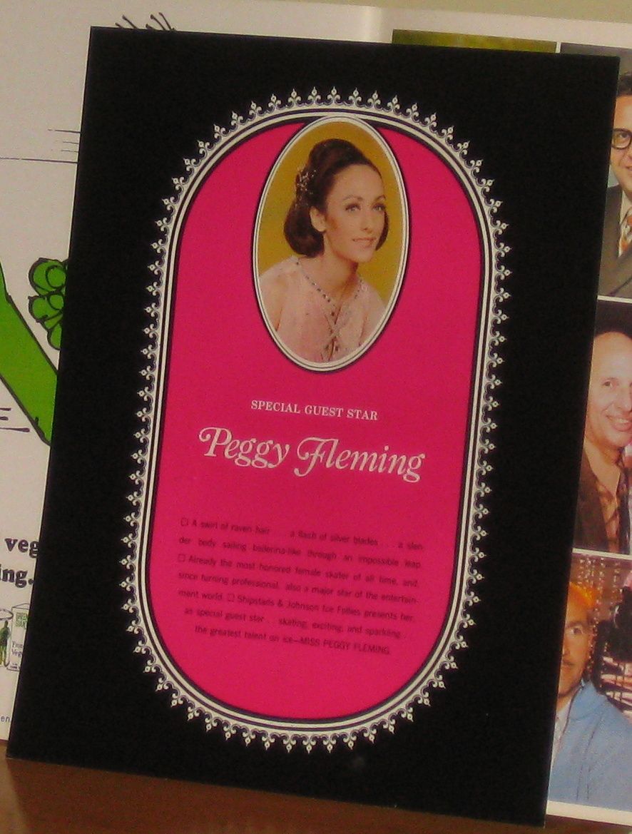 Ice Follies Program from 1971 Featuring Peggy Fleming Ice Follies Program from 1971 Featuring Peggy Fleming