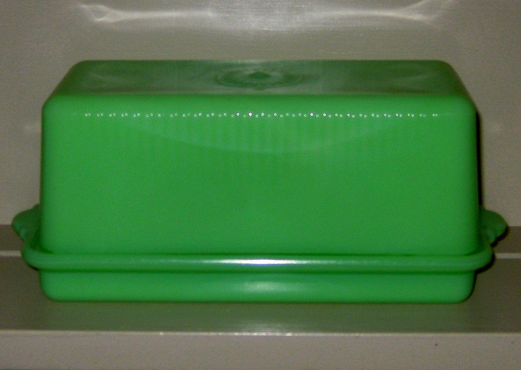 McKee Jadeite One Pound Butter Dish McKee Jadeite One Pound Butter Dish