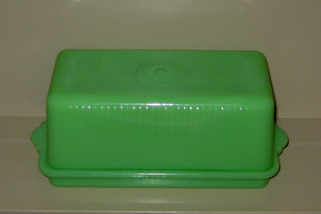McKee Jadeite One Pound Butter Dish McKee Jadeite One Pound Butter Dish