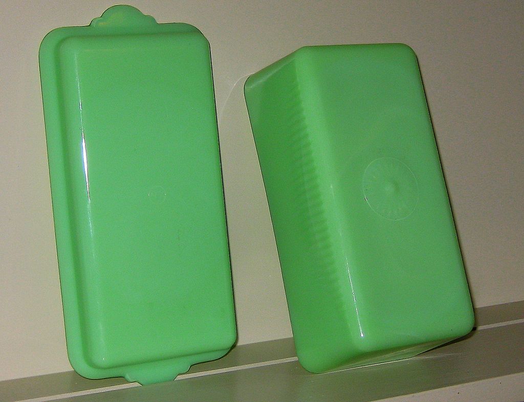 McKee Jadeite One Pound Butter Dish McKee Jadeite One Pound Butter Dish