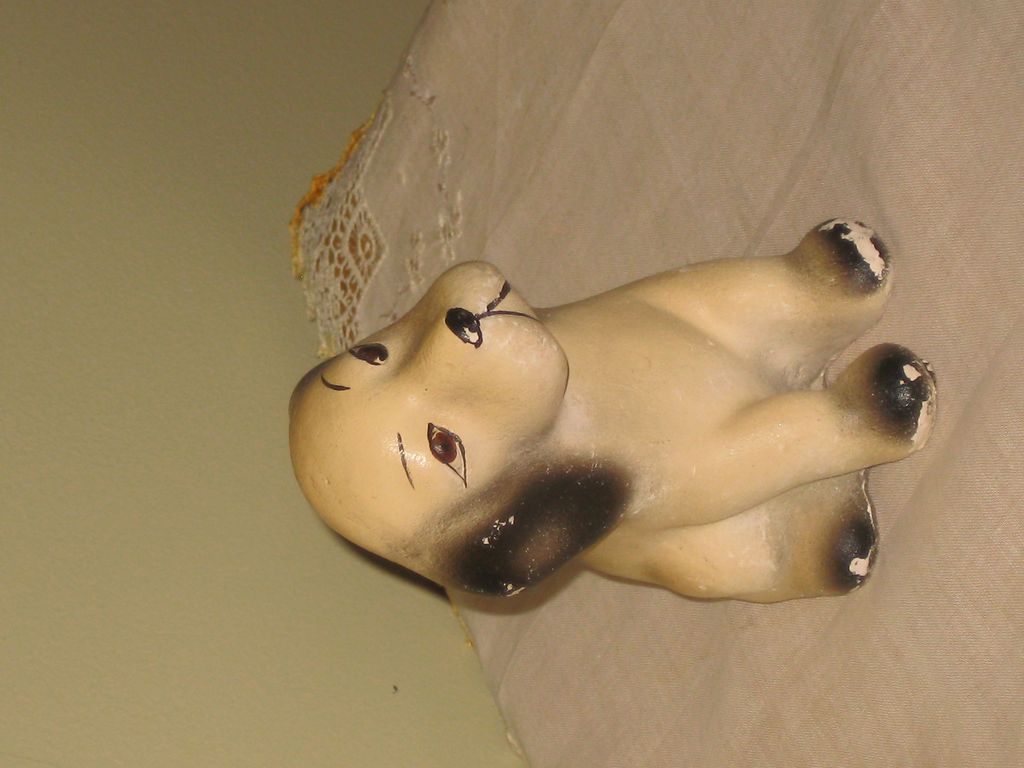 Chalk RCA Dog Type Figurine Chalk RCA Dog Type Figurine