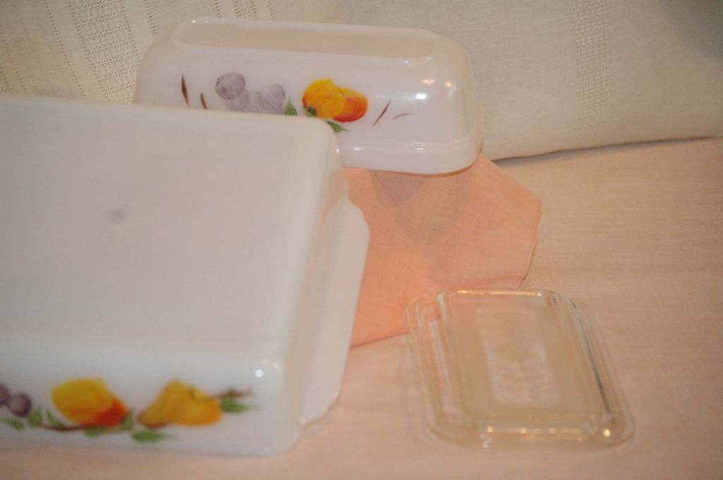 Fire King Gay Fad Fruits Baking Dishes Fire King Gay Fad Fruits Baking Dishes