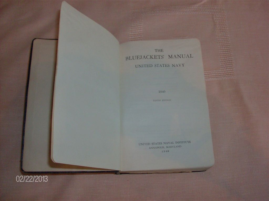 The Bluejackets Manual 1940 The Bluejackets Manual 1940