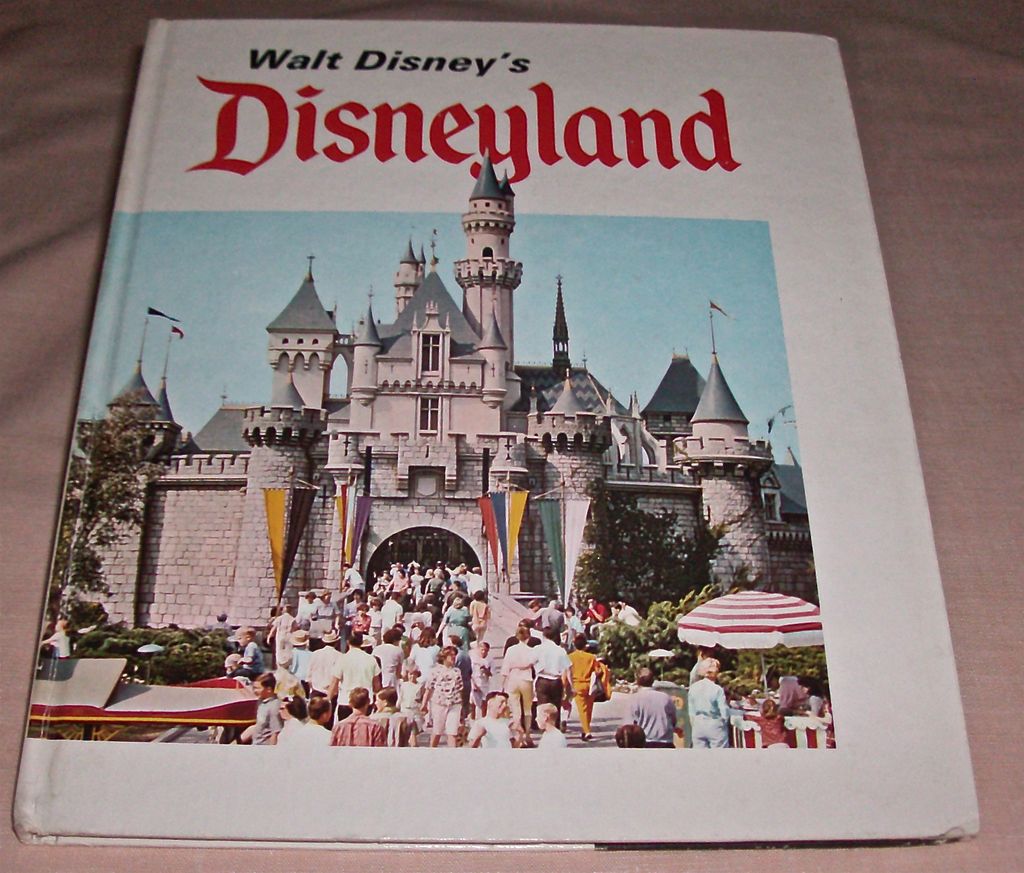 Walt Disney's Disneyland Souvenir Book From 1969 Walt Disney's Disneyland Souvenir Book From 1969
