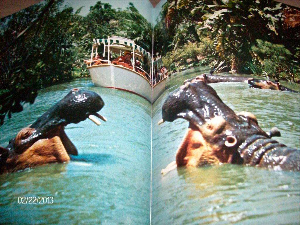Walt Disney's Disneyland Souvenir Book From 1969 Walt Disney's Disneyland Souvenir Book From 1969