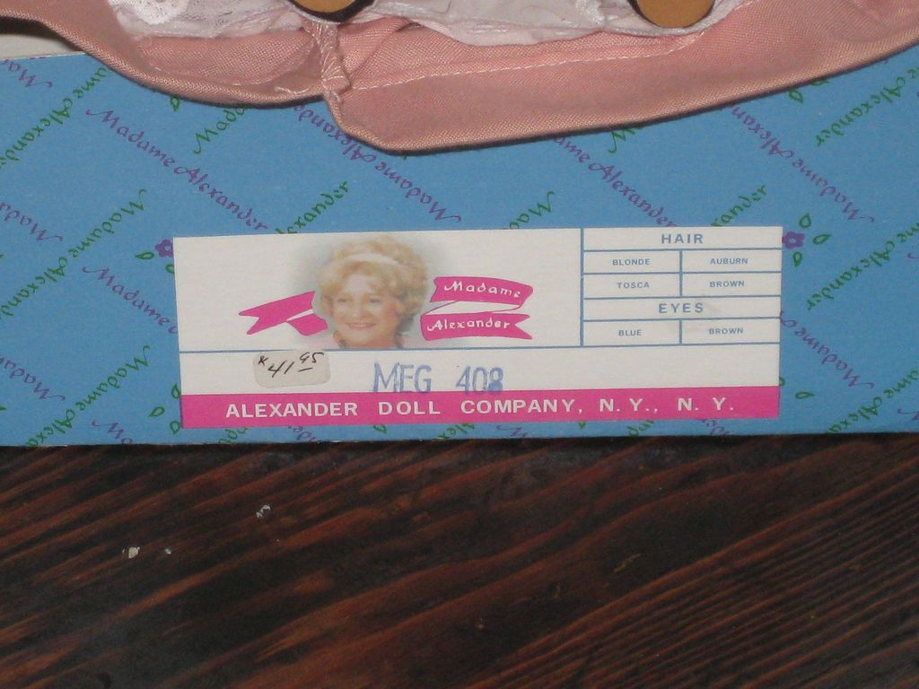 Madame Alexander Doll "Meg" Madame Alexander Doll "Meg"