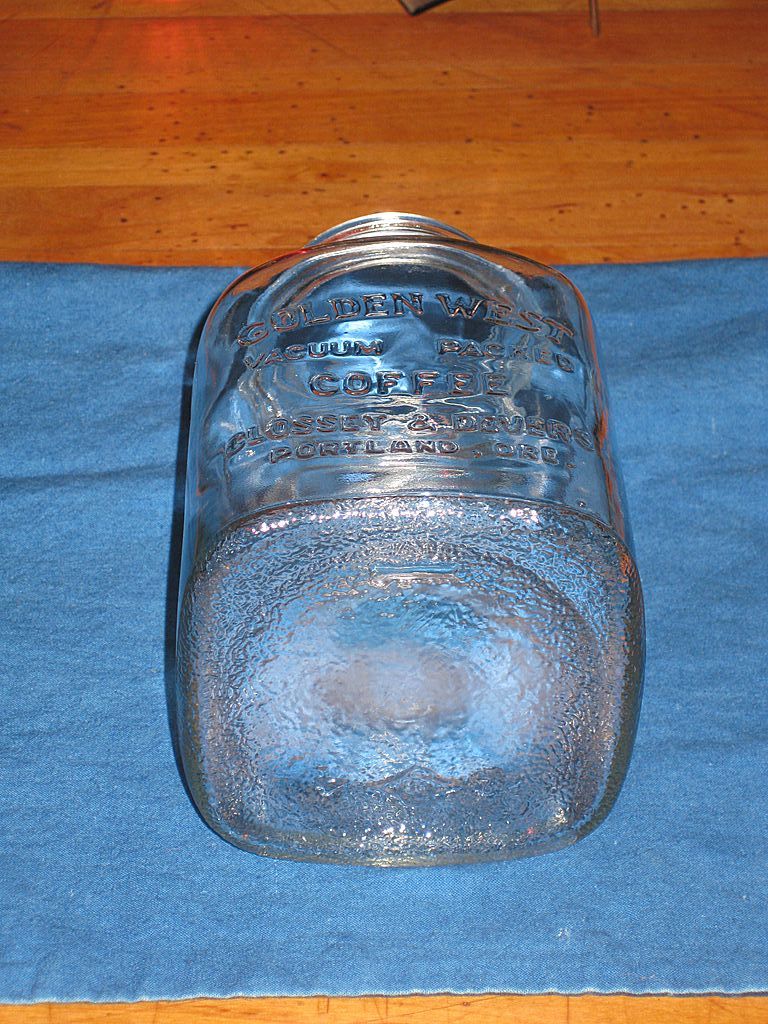 Golden West Coffee Jar Golden West Coffee Jar