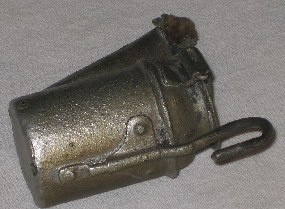 Vintage Coal Miner's Lamp Vintage Coal Miner's Lamp