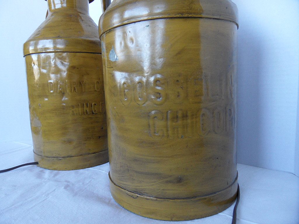 Vintage Milk Carrier Lamps (2) Vintage Milk Carrier Lamps (2)
