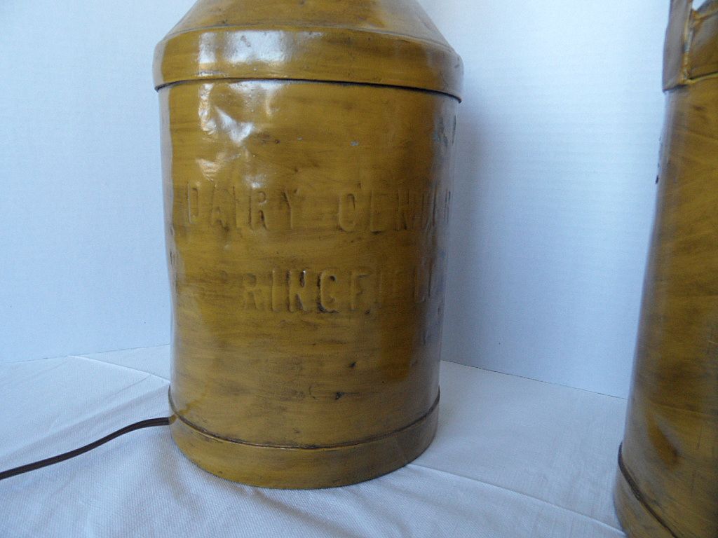 Vintage Milk Carrier Lamps (2) Vintage Milk Carrier Lamps (2)