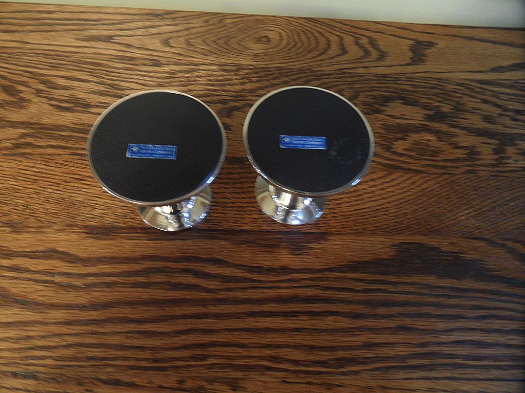 Vintage - Silver plated - Candle stick holders - International Silver Co. Vintage - Silver plated - Candle stick holders - International Silver Co.