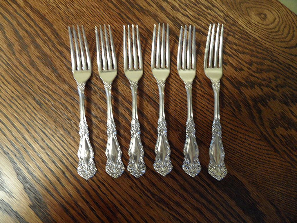 Antique - C Rogers & Bros A1 - Monogrammed - Forks (6) Antique - C Rogers & Bros A1 - Monogrammed - Forks (6)