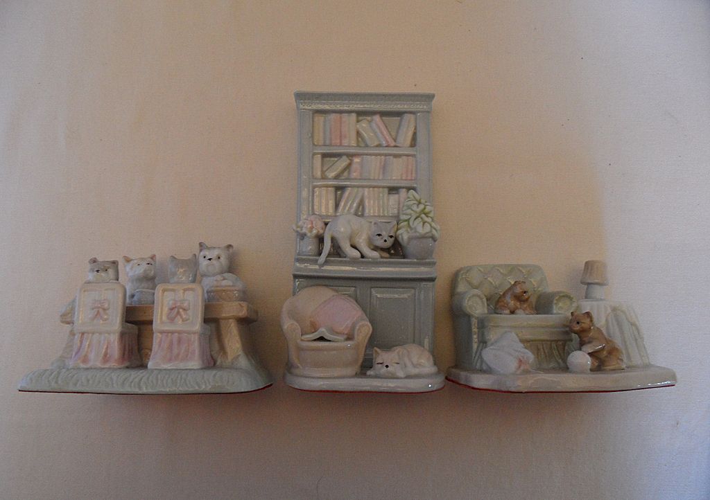 Vintage - Set of Three - Porcelain Figurines Vintage - Set of Three - Porcelain Figurines