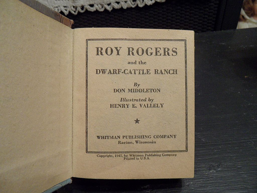 Vintage - "Roy Rogers and the Dwarf-Cattle Ranch", 1947 Vintage - "Roy Rogers and the Dwarf-Cattle Ranch", 1947