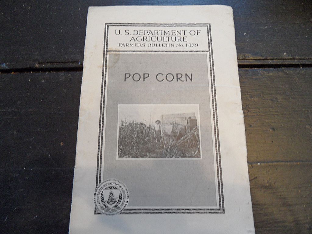Vintage - "Pop Corn", US Dept of Agriculture, 1939 Vintage - "Pop Corn", US Dept of Agriculture, 1939