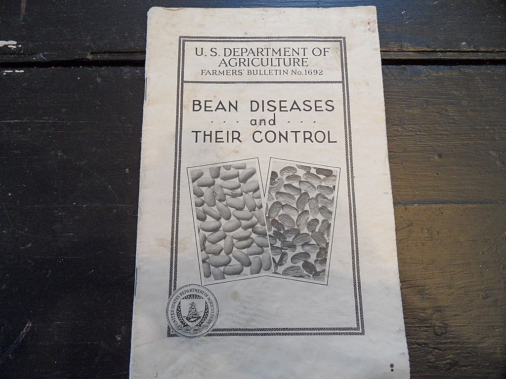 Vintage - "Bean Diseases and Their Control", US Dept of Agriculture, 1940 Vintage - "Bean Diseases and Their Control", US Dept of Agriculture, 1940