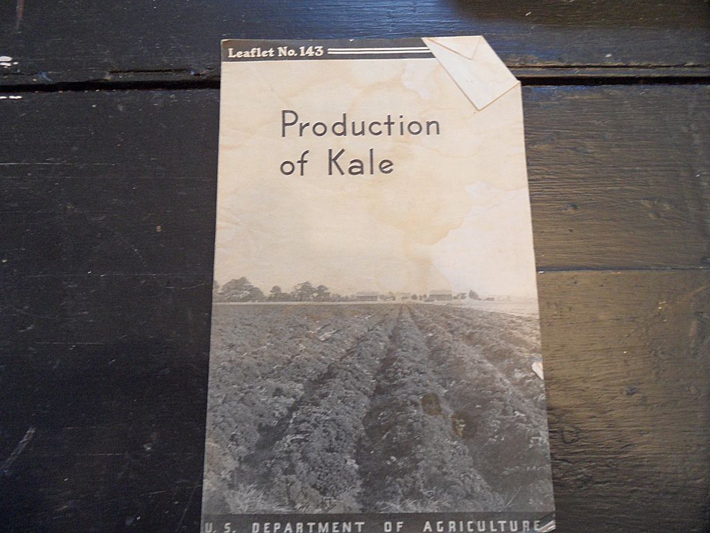 Vintage - "Production of Kale", US Dept of Agriculture, 1937 Vintage - "Production of Kale", US Dept of Agriculture, 1937