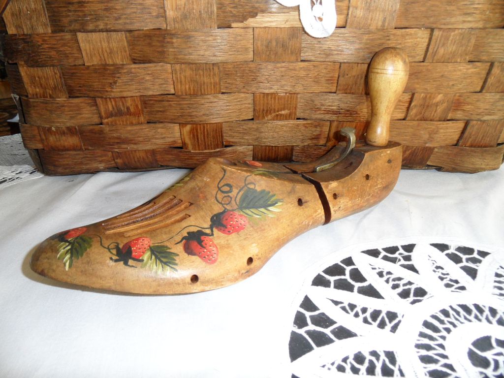 Antique - Wooden Shoe Mold Antique - Wooden Shoe Mold
