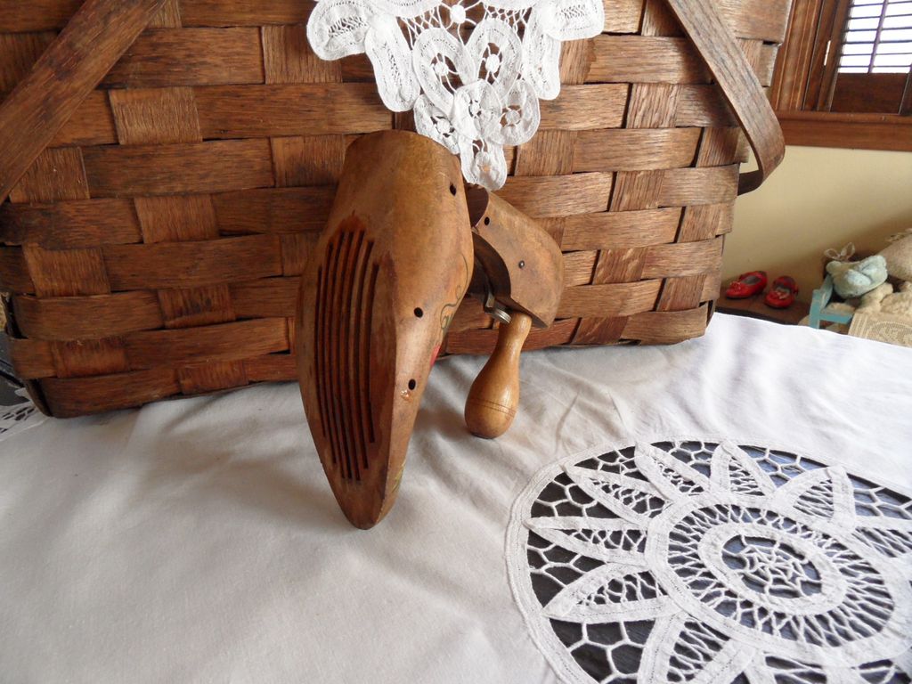Antique - Wooden Shoe Mold Antique - Wooden Shoe Mold