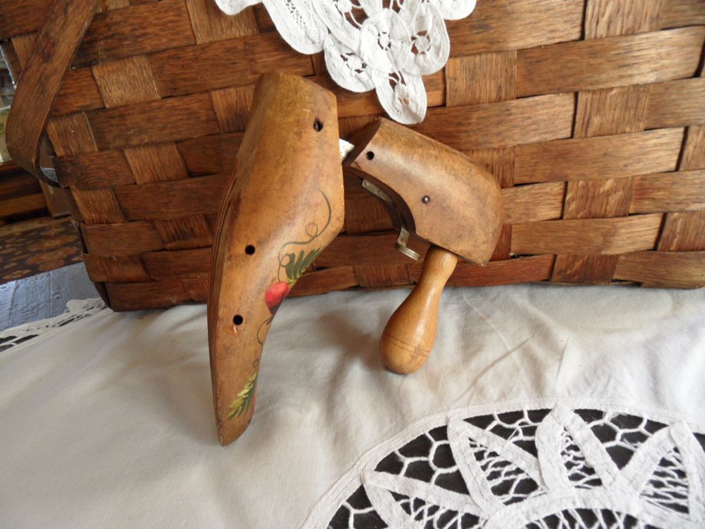 Antique - Wooden Shoe Mold Antique - Wooden Shoe Mold