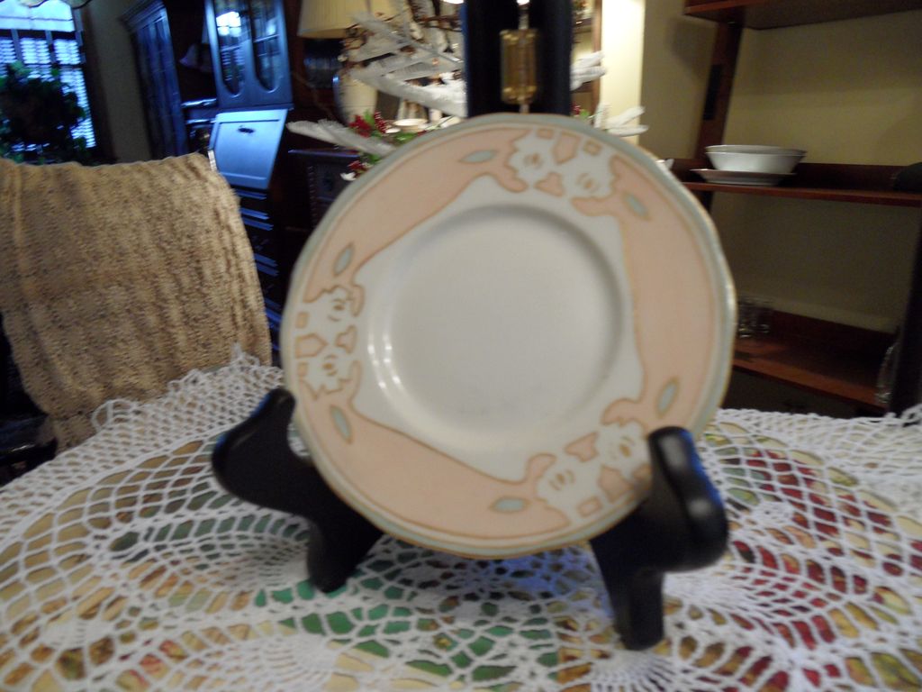 Antique - Limoges - Artist Signed - Saucer Antique - Limoges - Artist Signed - Saucer