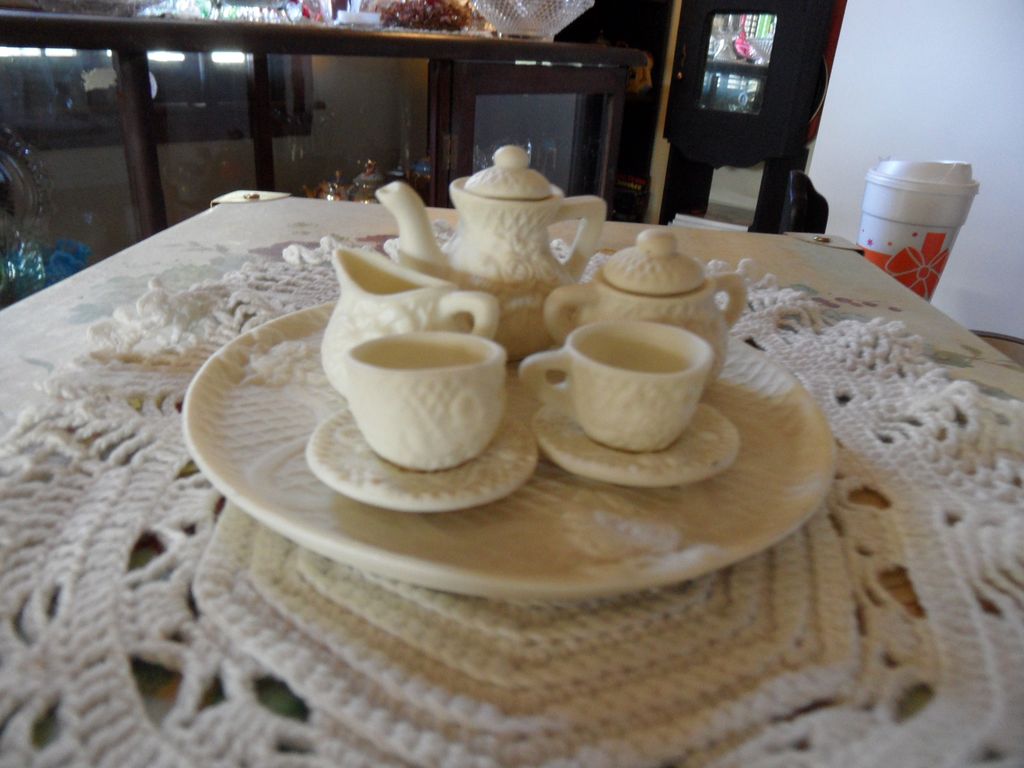 Vintage - Child's Porcelain Tea Set Vintage - Child's Porcelain Tea Set