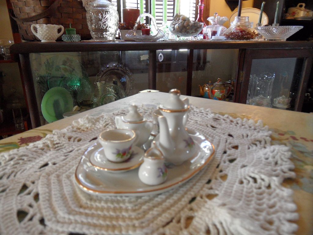 Vintage - Child's Porcelain Tea Set Vintage - Child's Porcelain Tea Set