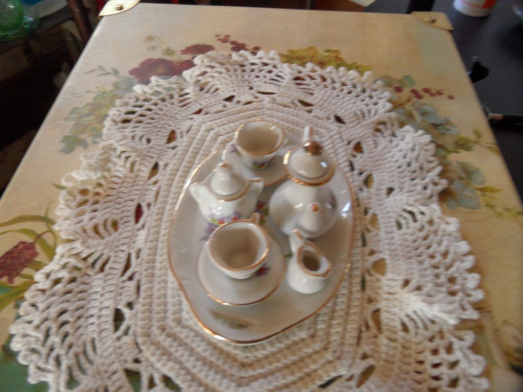 Vintage - Child's Porcelain Tea Set Vintage - Child's Porcelain Tea Set