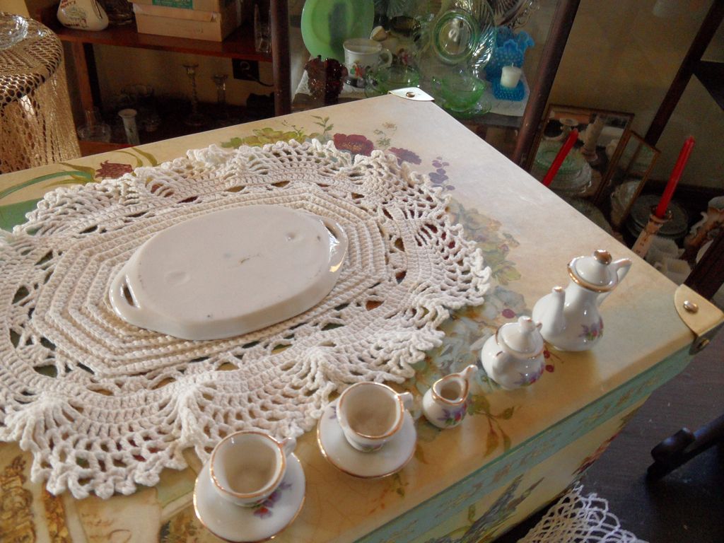 Vintage - Child's Porcelain Tea Set Vintage - Child's Porcelain Tea Set