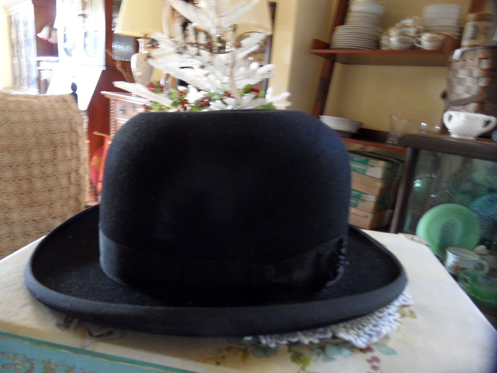 Vintage - 1920's Men's Derby Hat - Aristocrat - Mallory Vintage - 1920's Men's Derby Hat - Aristocrat - Mallory