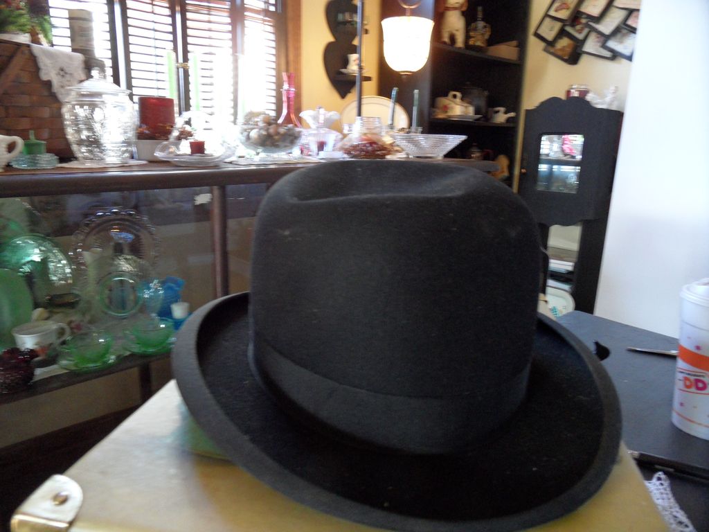 Vintage - 1920's Men's Derby Hat - Aristocrat - Mallory Vintage - 1920's Men's Derby Hat - Aristocrat - Mallory