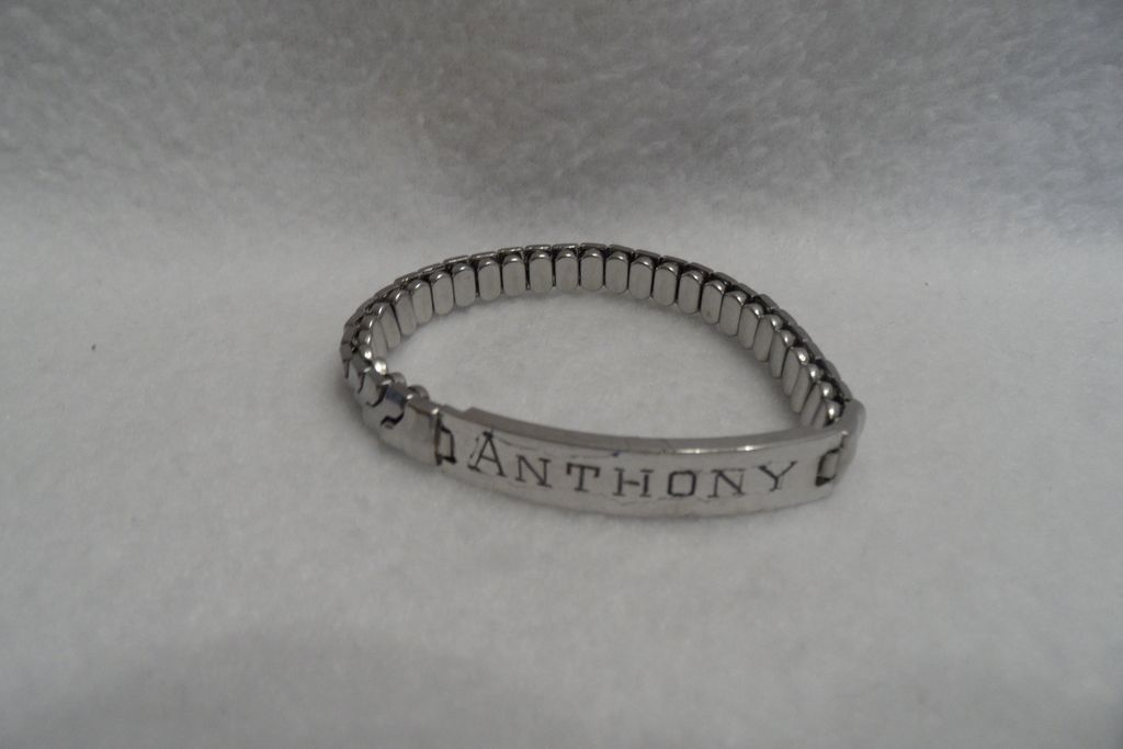 Vintage - .925 Sterling Silver - ID Bracelet - Anthony Vintage - .925 Sterling Silver - ID Bracelet - Anthony