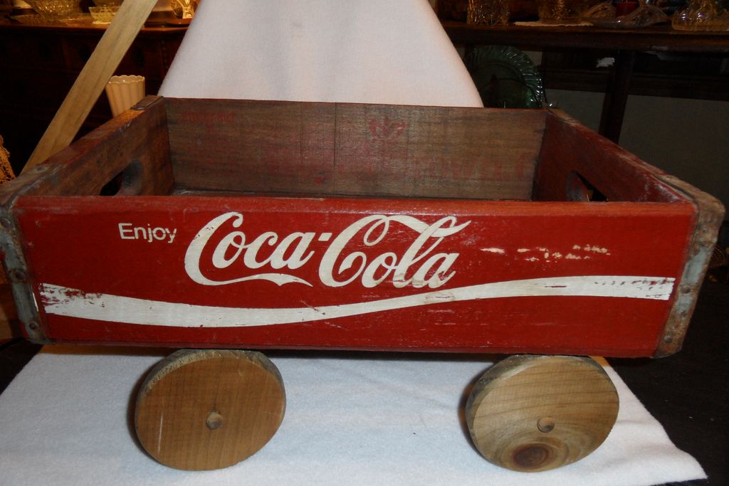 Vintage - Coca Cola Crate - Wagon Vintage - Coca Cola Crate - Wagon