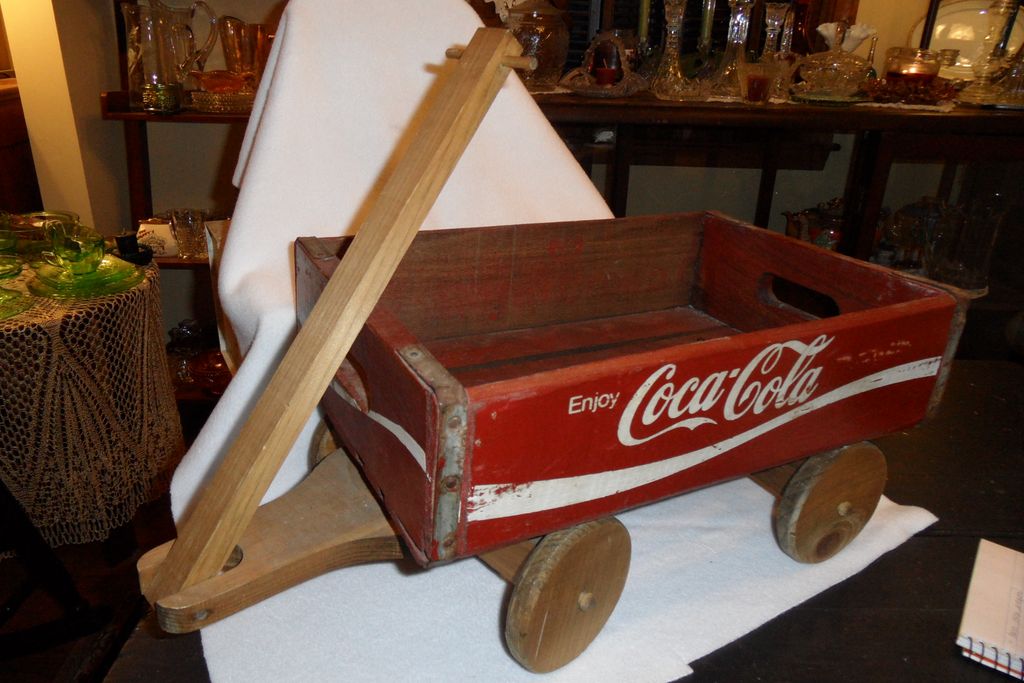 Vintage - Coca Cola Crate - Wagon Vintage - Coca Cola Crate - Wagon