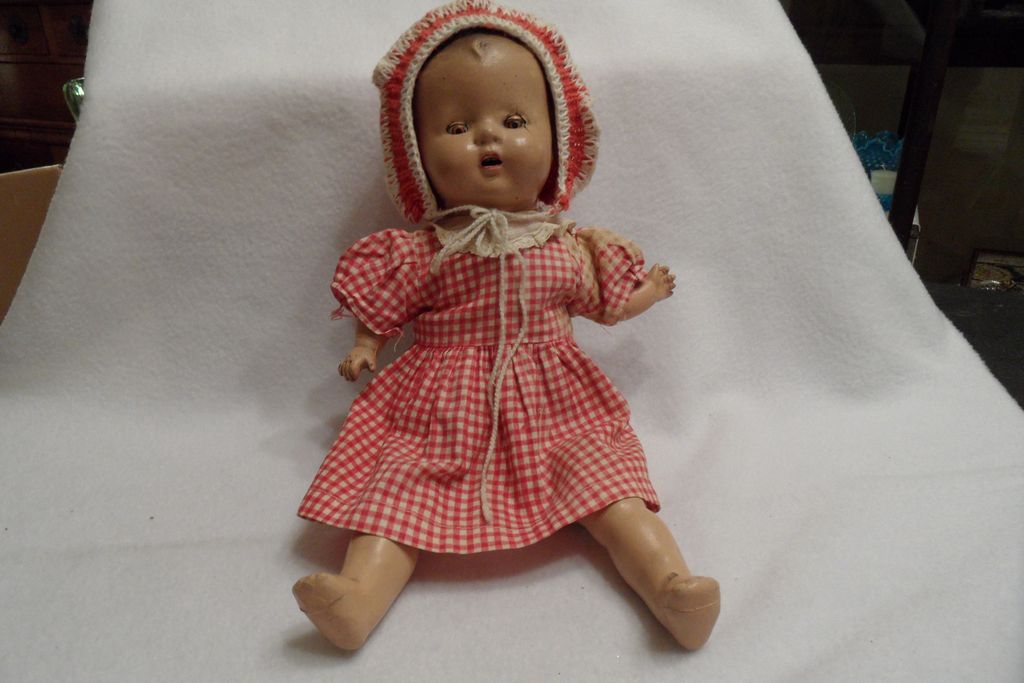 Vintage - Composition Doll - 1930's - 13" Vintage - Composition Doll - 1930's - 13"