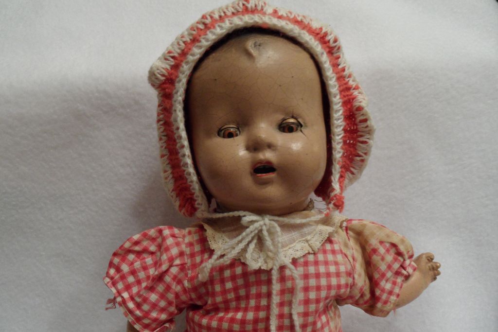 Vintage - Composition Doll - 1930's - 13" Vintage - Composition Doll - 1930's - 13"