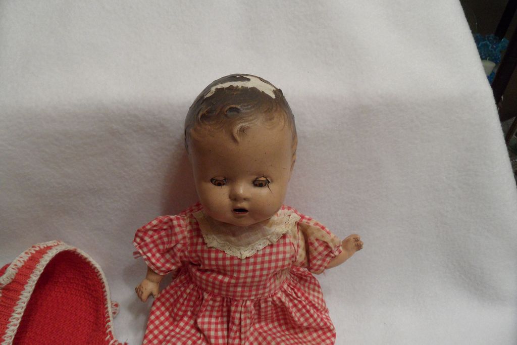 Vintage - Composition Doll - 1930's - 13" Vintage - Composition Doll - 1930's - 13"