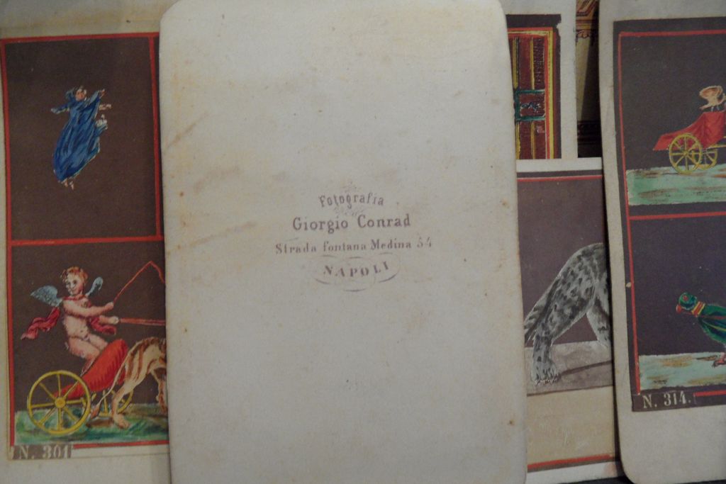 Antique - Cabinet Cards - 1827 - 1889 - Giorgio Conrad - 11 Total Antique - Cabinet Cards - 1827 - 1889 - Giorgio Conrad - 11 Total