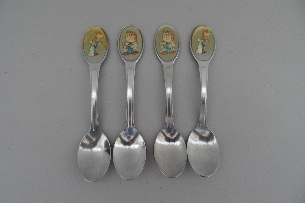 Vintage - Tetley GB Limited 1996 - 4 spoons Vintage - Tetley GB Limited 1996 - 4 spoons