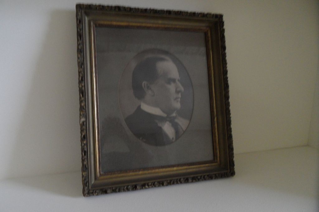 Antique - Framed Picture of McKinley Antique - Framed Picture of McKinley