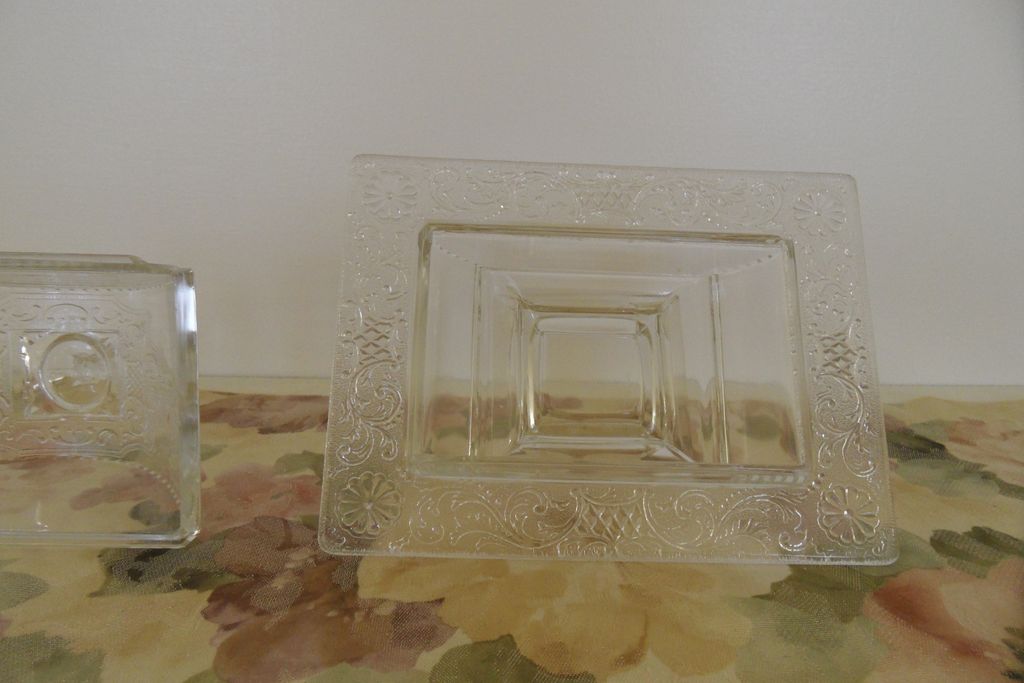 Vintage - Glass Covered Dish Vintage - Glass Covered Dish