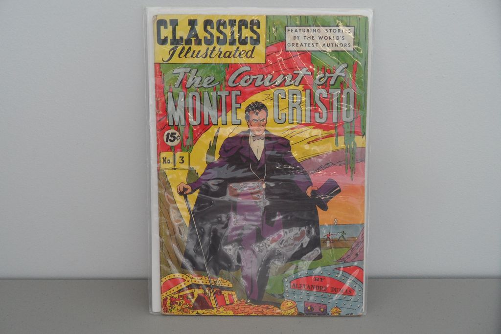 Vintage - Classics Illustrated - Comic Book - The Count of Monte Cristo Vintage - Classics Illustrated - Comic Book - The Count of Monte Cristo