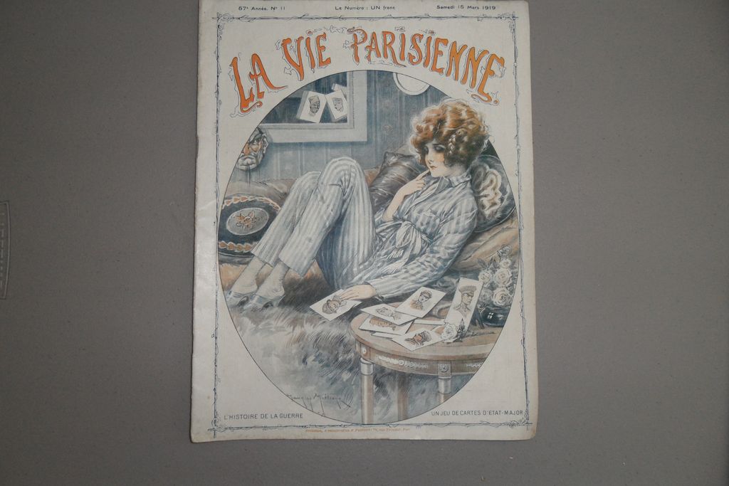 Antique - La Vie Parisiene - 1919 Edition - Art Deco Illustrations Antique - La Vie Parisiene - 1919 Edition - Art Deco Illustrations