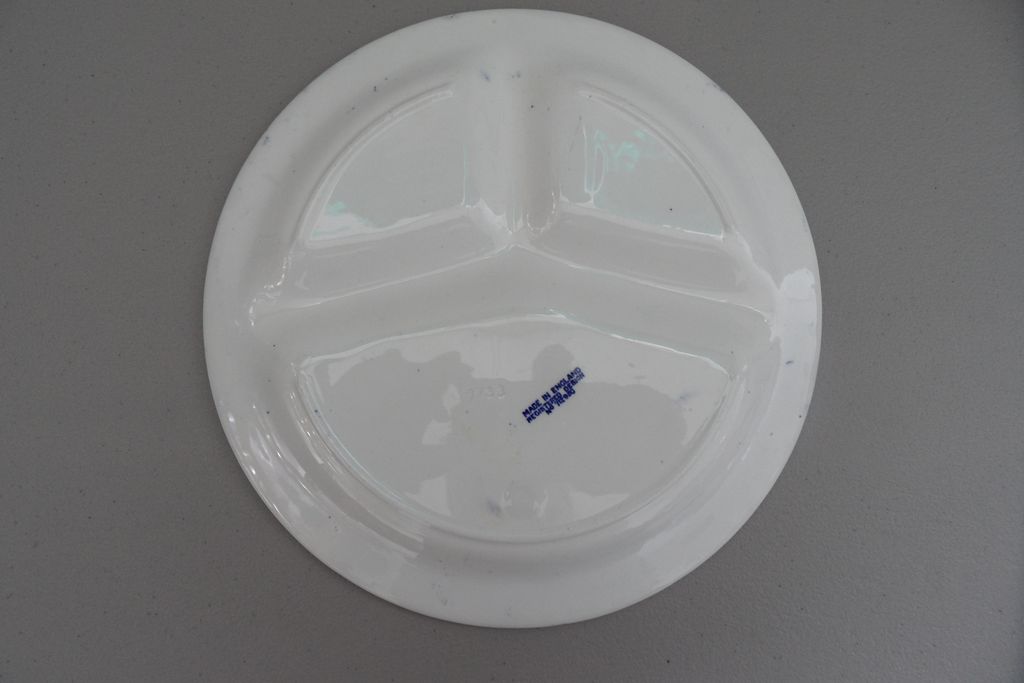 Vintage - 1920's Grill Plate - Blue Willow Vintage - 1920's Grill Plate - Blue Willow